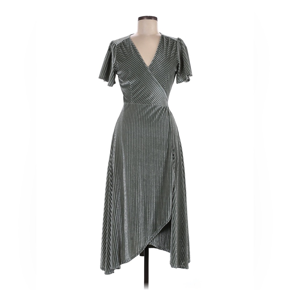 Baltic Born Andi velvet wrap dress Medium
